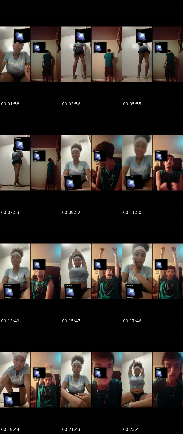 TikTok live: 1000 game by @jayla20221