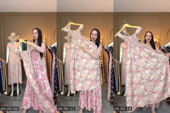 TikTok live: Marion long dress by @sirrin_girls
