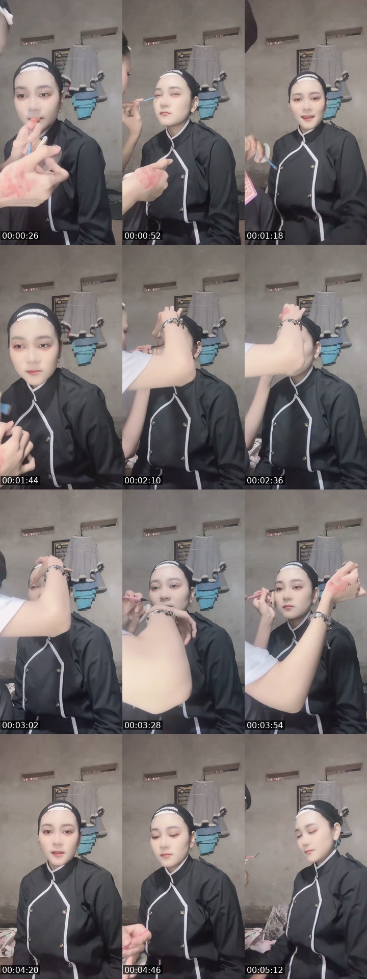 TikTok live: make up cosplay by @huwtawo