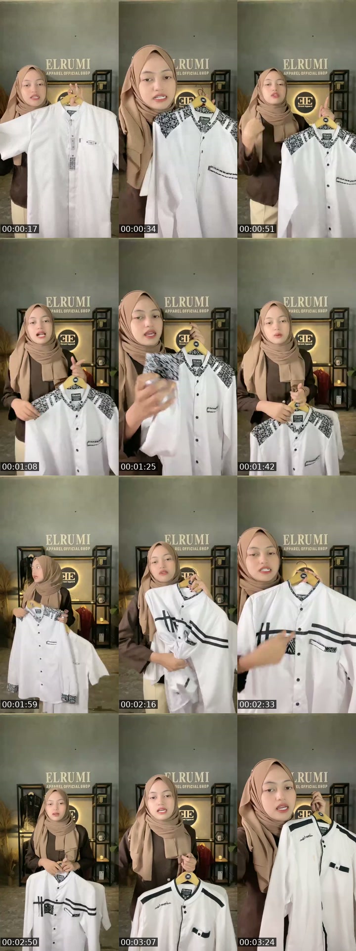 TikTok live: Promo baju koko pria by @elrumi_apparel_official