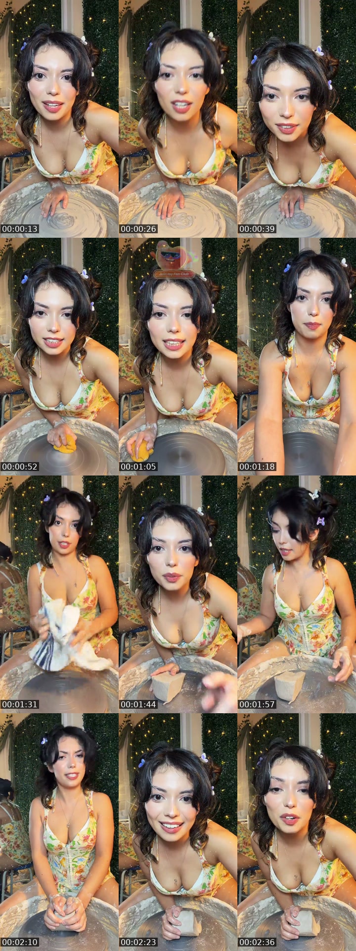 TikTok live: Playing with mud ❤️ by @spepydoes