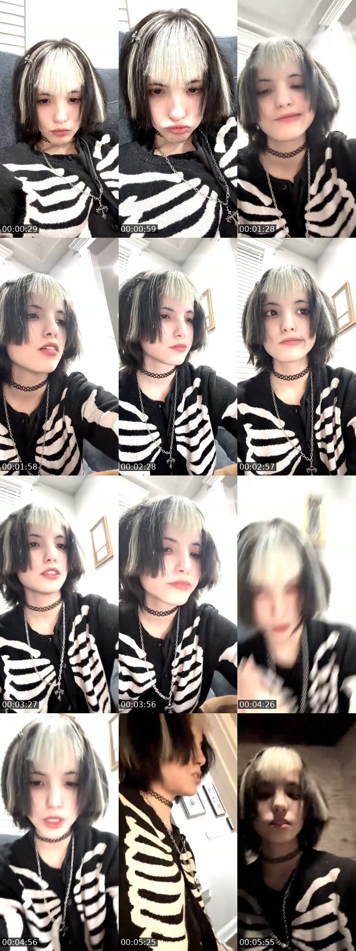 TikTok live: im just straightening hair tbh by @plummy_bunny