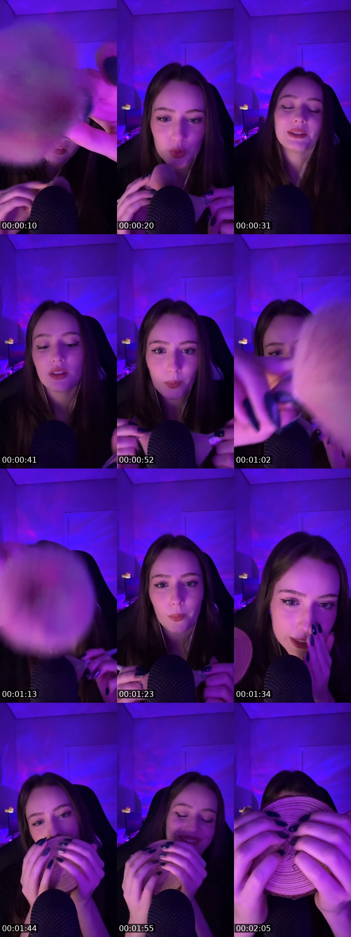 TikTok live: ASMR LIVE! 🌃 by @asmrthaisbdss