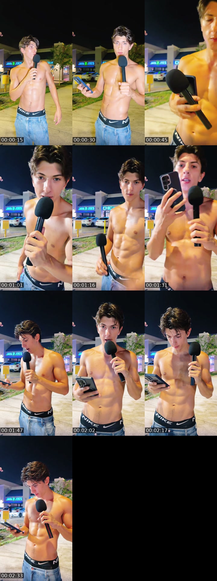 TikTok live: 🔴LIVE OUTSIDE SHIRTLESS CHILLING by @carterjacksin