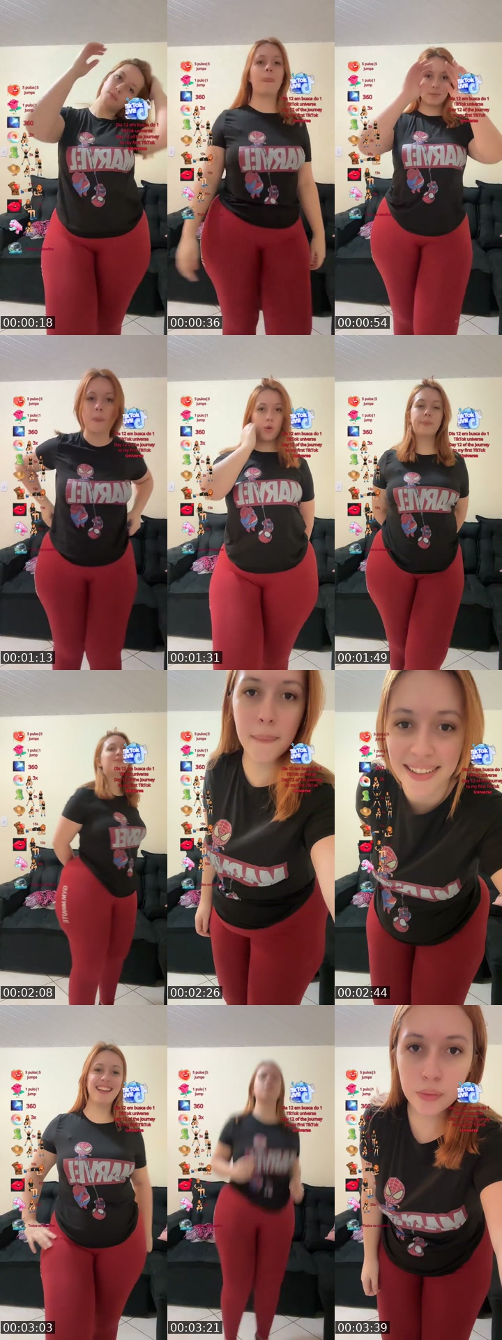 TikTok live: Light up the gallery ? ✨🧡 by @nayaralouback_