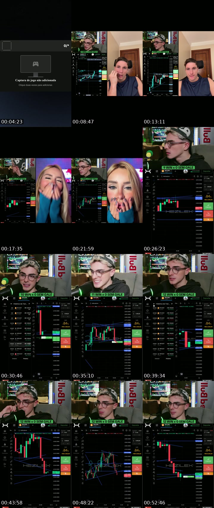 TikTok live: PRIMEIRA LIVE DE TRADE DO MAIOR by @giobrandii