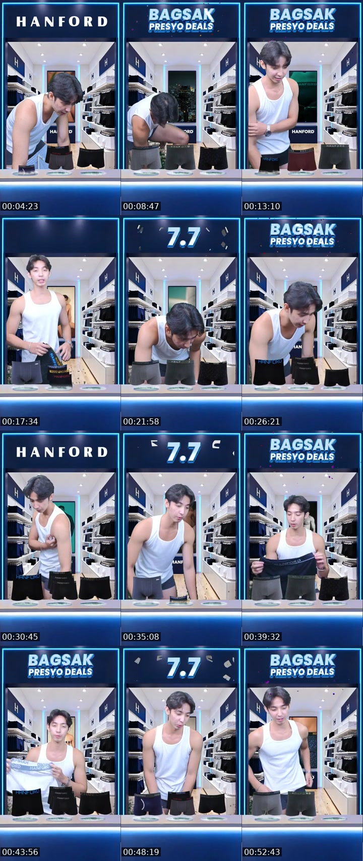 TikTok live: 7.7 BAGSAK PRESYO DEALS!!! by @hanfordph