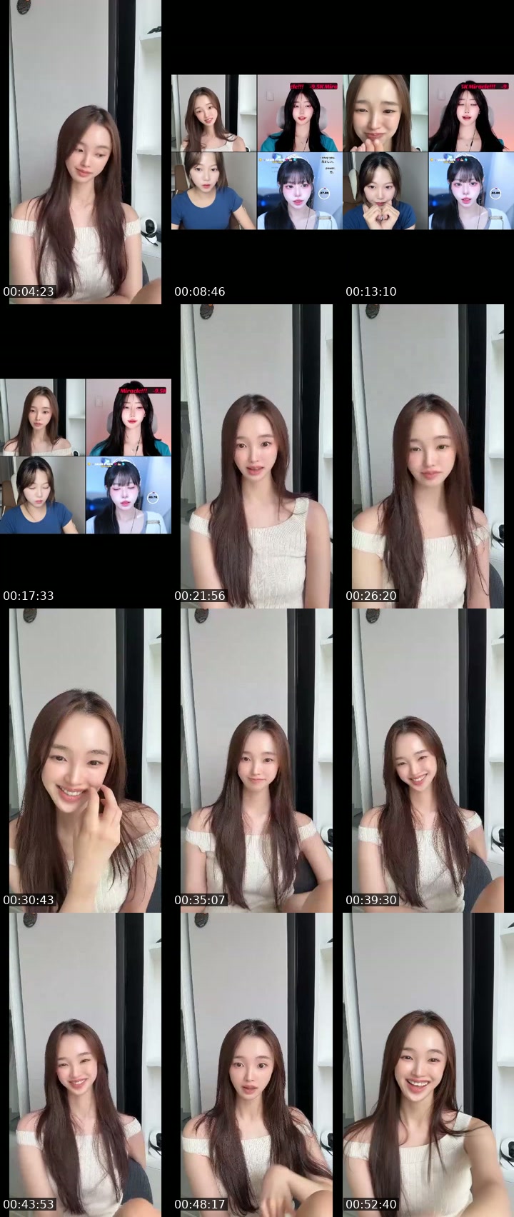 TikTok live: 죽지도 않고 돌아온 해림 by @kanghaerim_