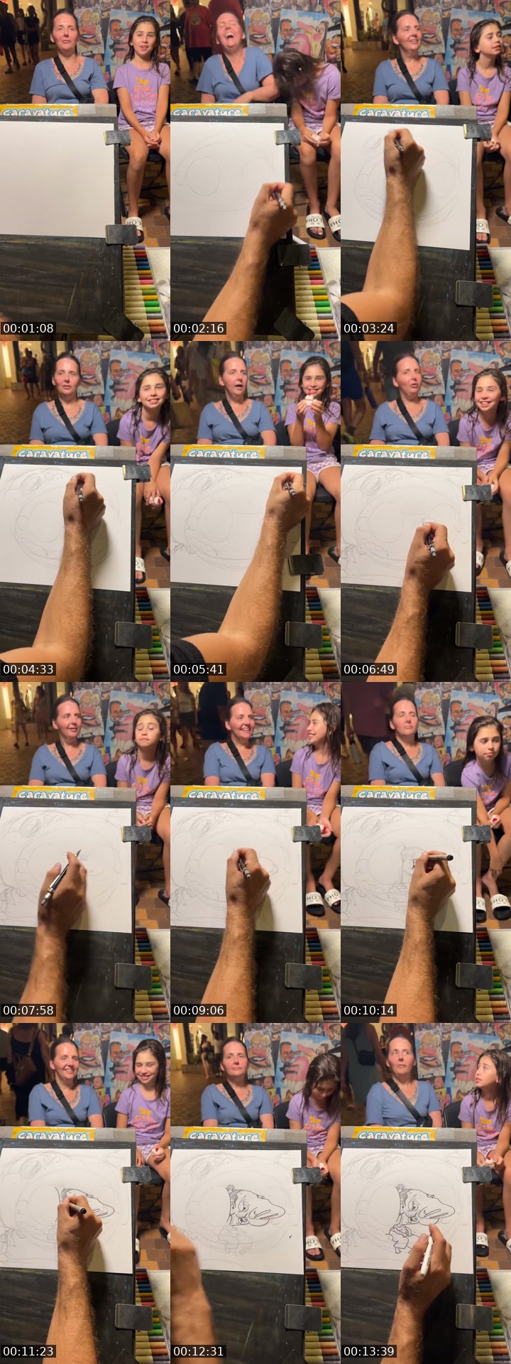 @caravature TikTok live from 2026-07-04