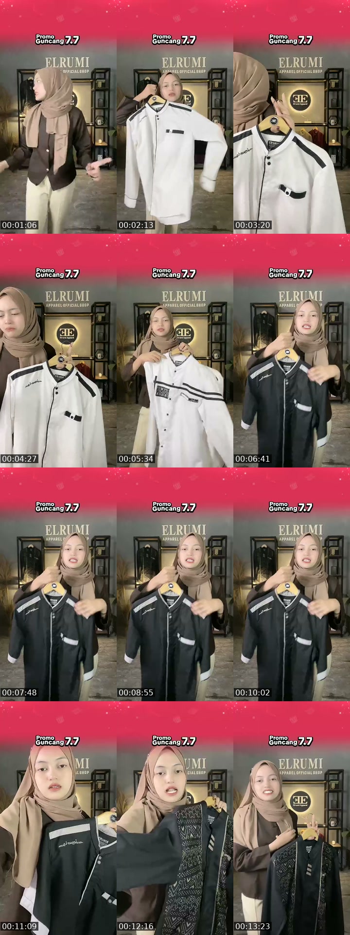 TikTok live: Promo baju koko pria by @elrumi_apparel_official