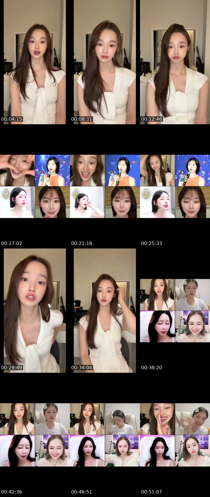 TikTok live: 죽지도 않고 돌아온 해림 by @kanghaerim_