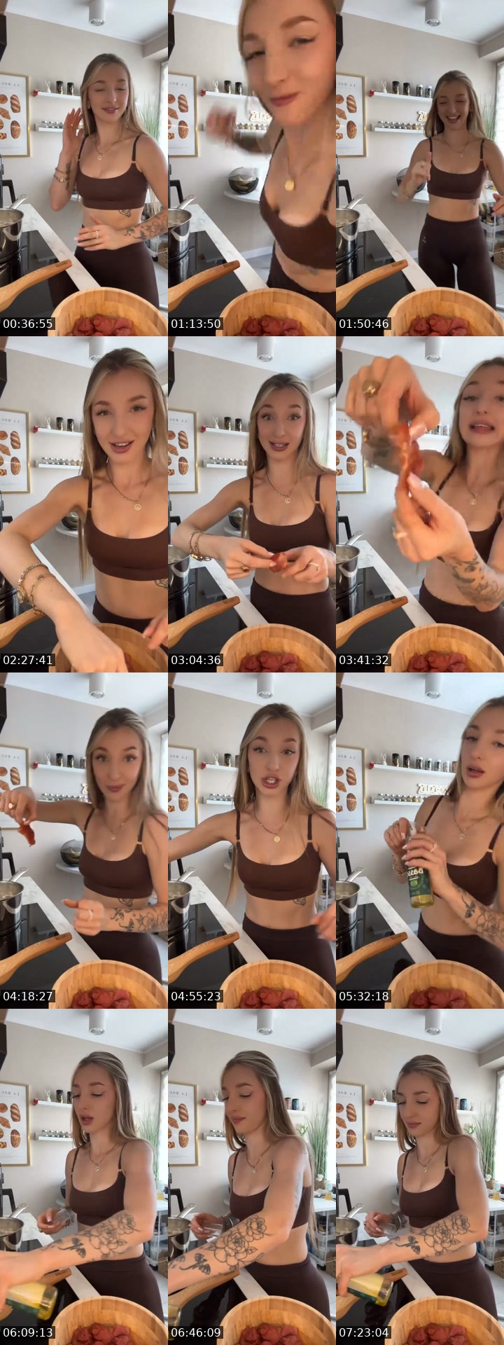 TikTok live: Dobry dzień kluski 🤍🌶️ by @zuzkqpl