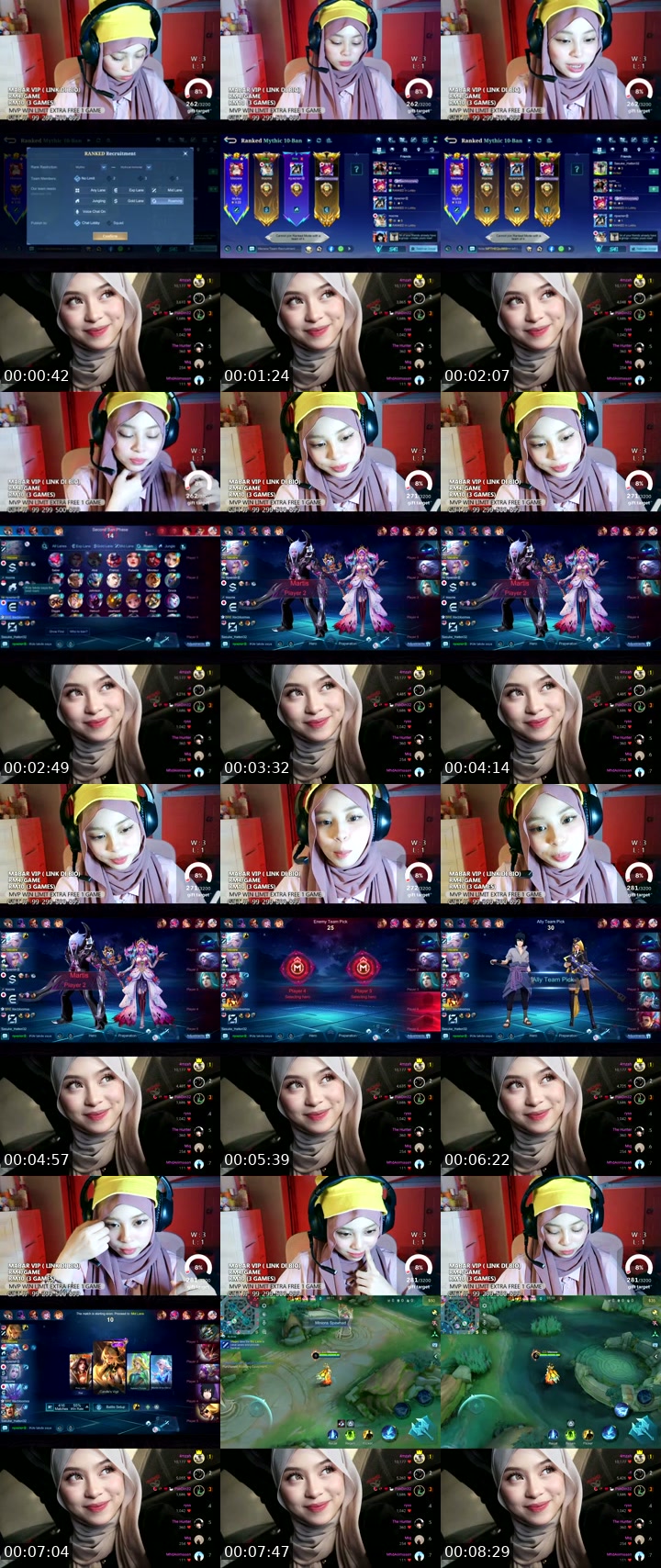 TikTok live: mabar yukk by @scherlyrsshka