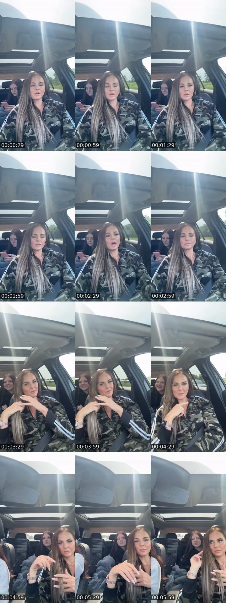 TikTok live: Road trip by @kayla_gymgirlie