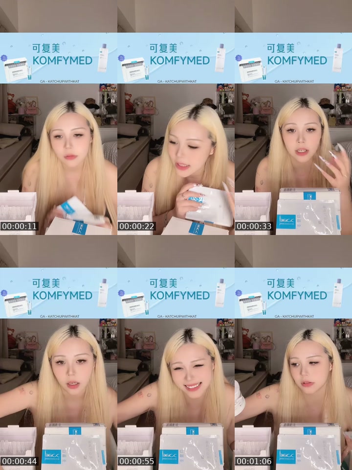 TikTok live: KOMFYMED AGAIN 🥰 by @xktrine
