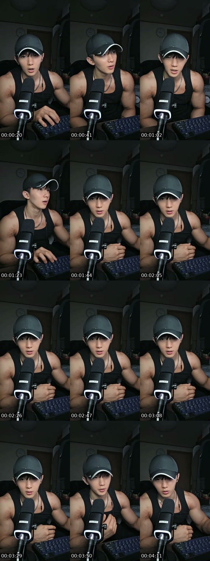 TikTok live: Korean newbie fitness model by @geniusjo88