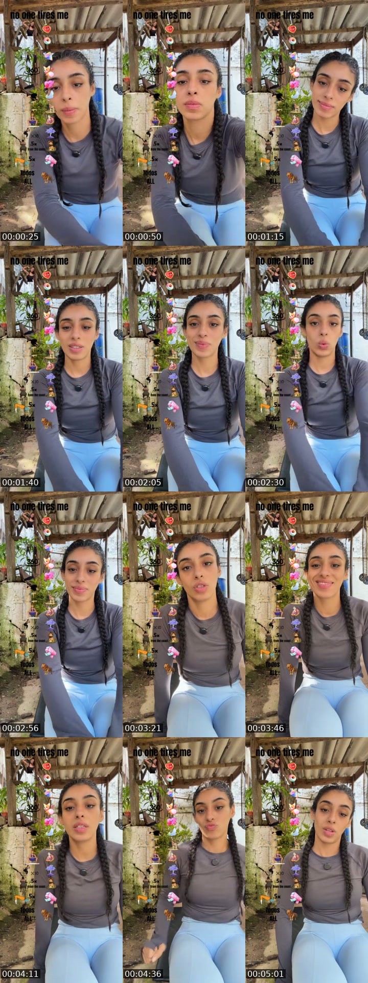 Brazil TikTok live: Live de atividade física 🏃🏽‍♀️ by @moana_santos00