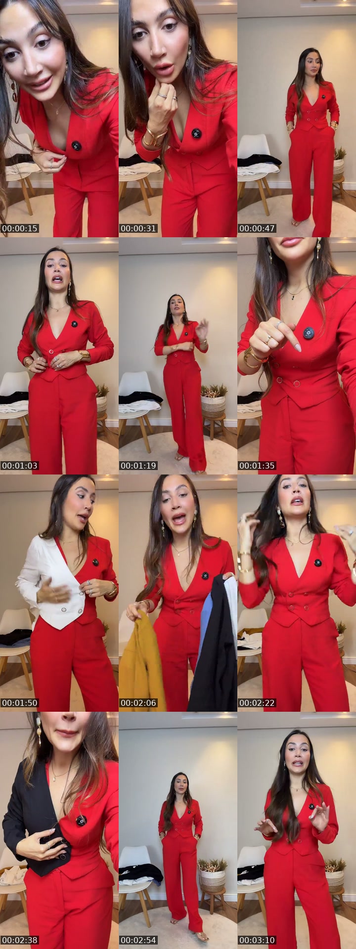 TikTok live: Conjunto feminino alfaiataria by @jackellynesantos00