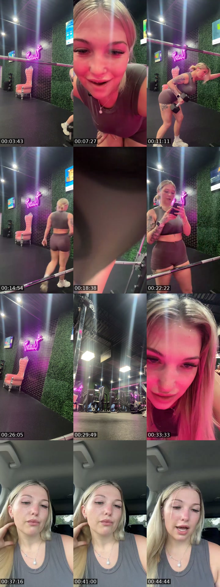 TikTok live: Gym time by @germany_vox