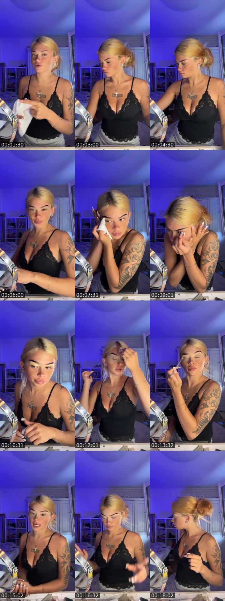 TikTok live: GRWM💓 by @jeanne.kts