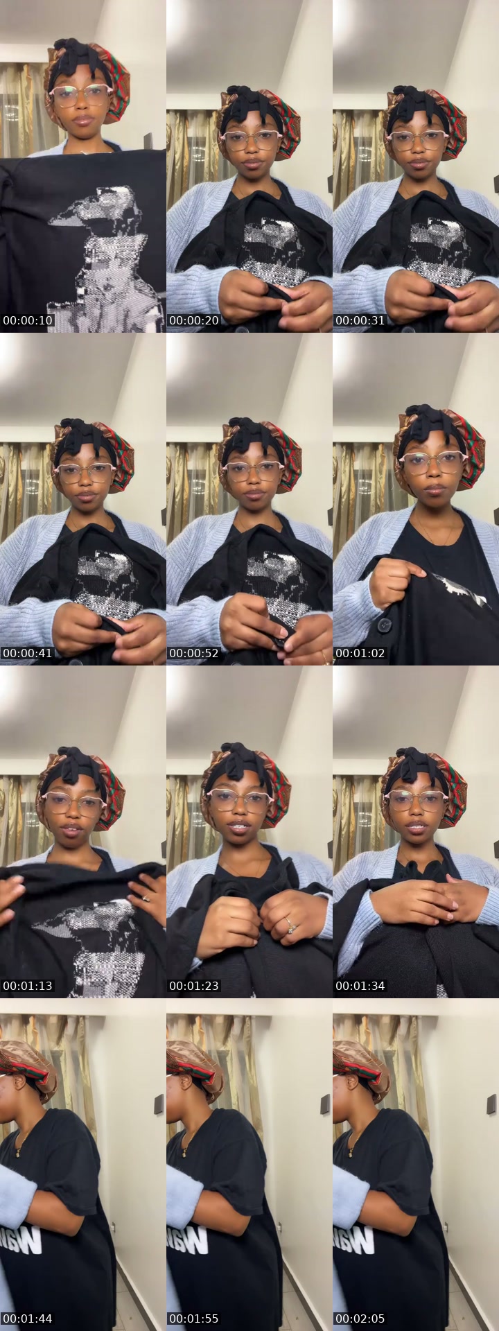 TikTok live: Selling cardigans by @mercyglam57