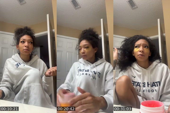 TikTok live: 💇‍♀️ by @ahkcash