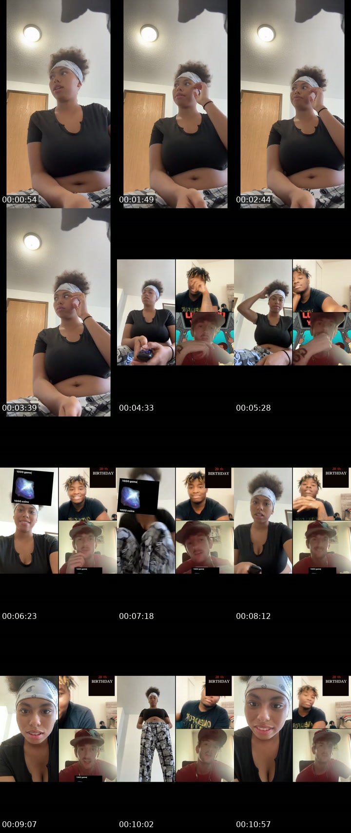 TikTok live: 1000 game by @jayla20221