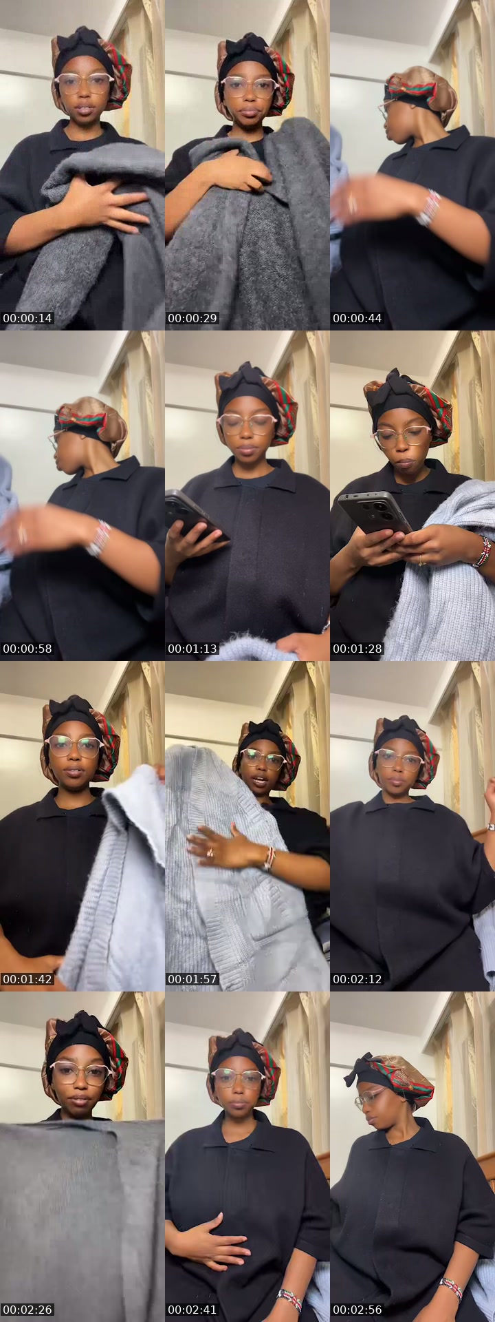 TikTok live: Selling cardigans by @mercyglam57