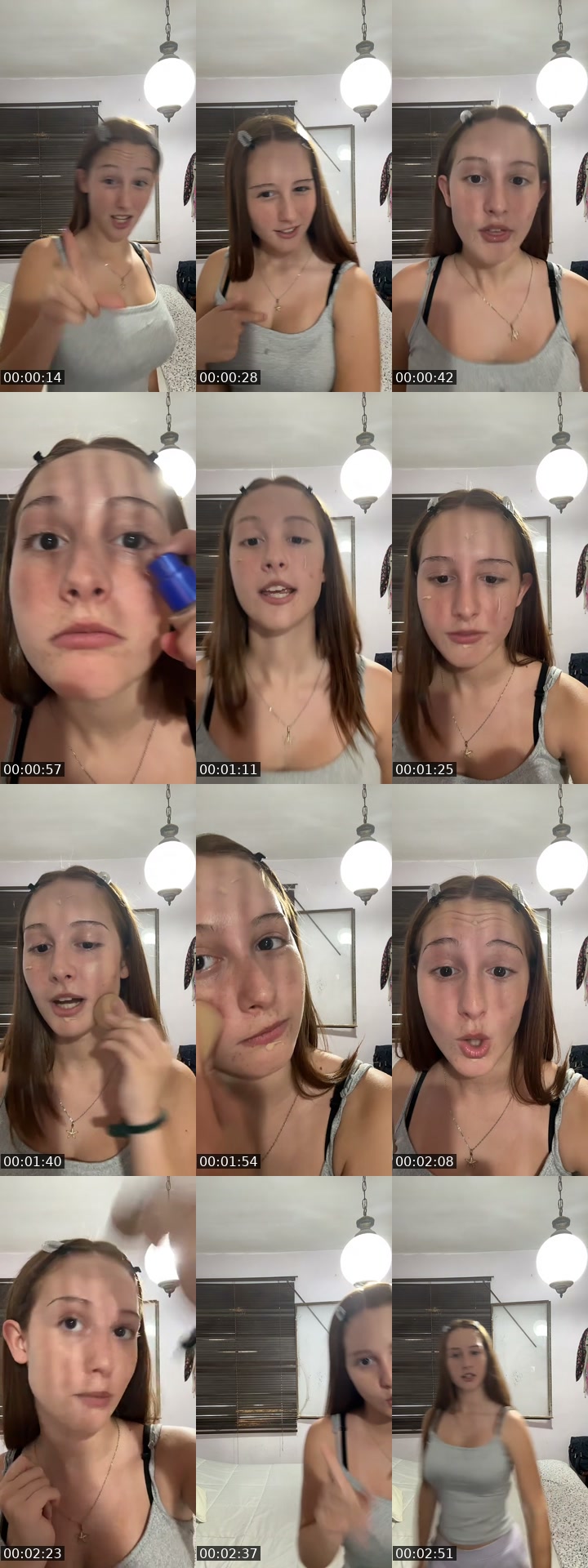 TikTok live: grwm!! by @una.pelirrojap