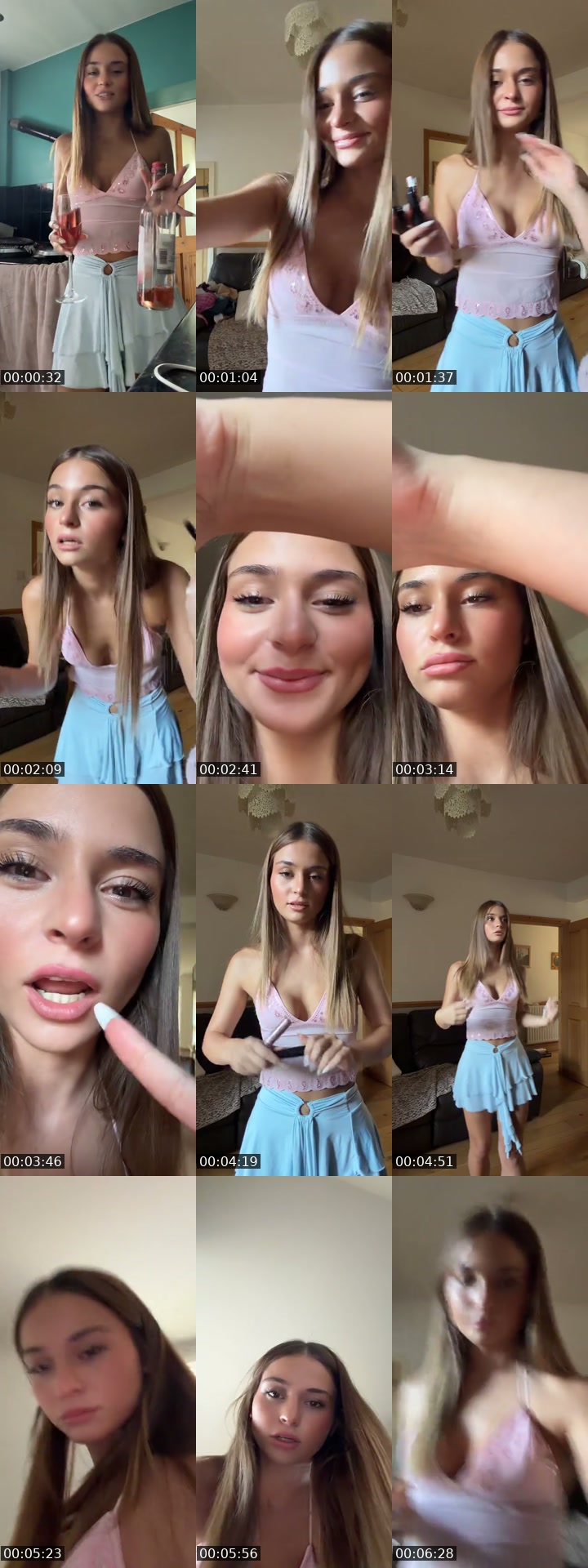 TikTok live: grwm by @maisiesel