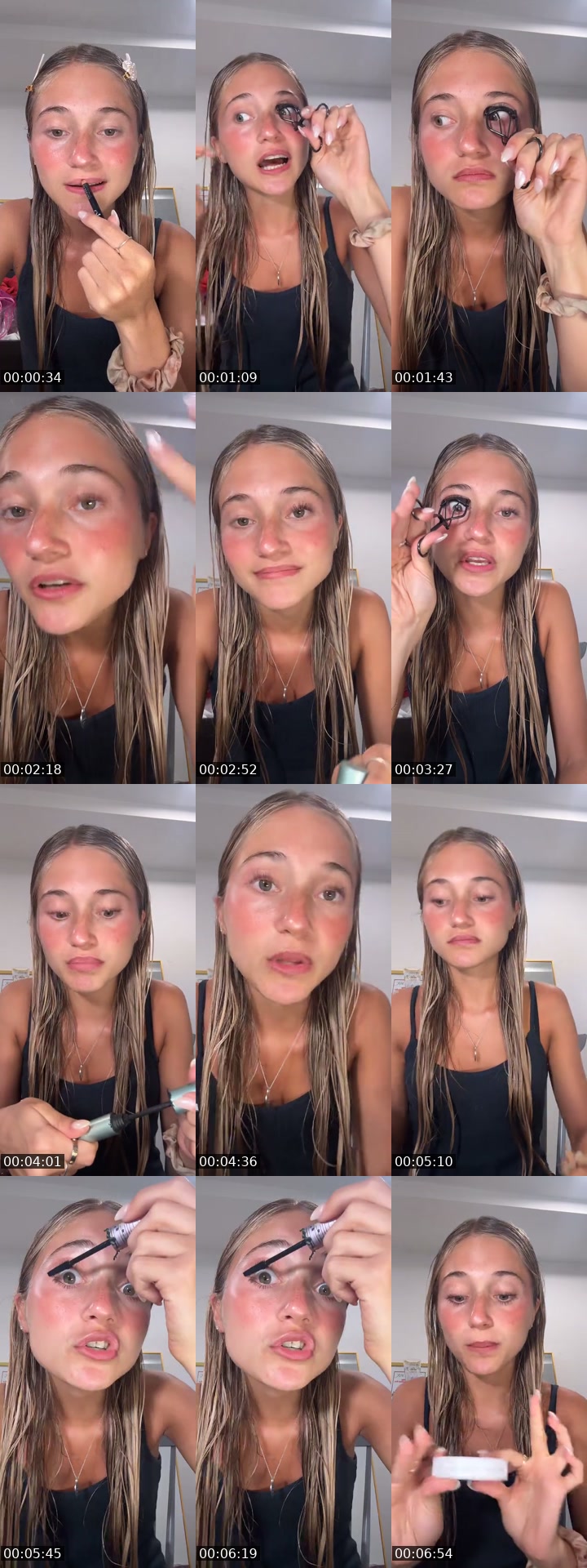 TikTok live: grwm by @allegrasgrwm