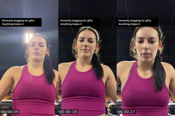 TikTok live: Gym by @zadiepitalo