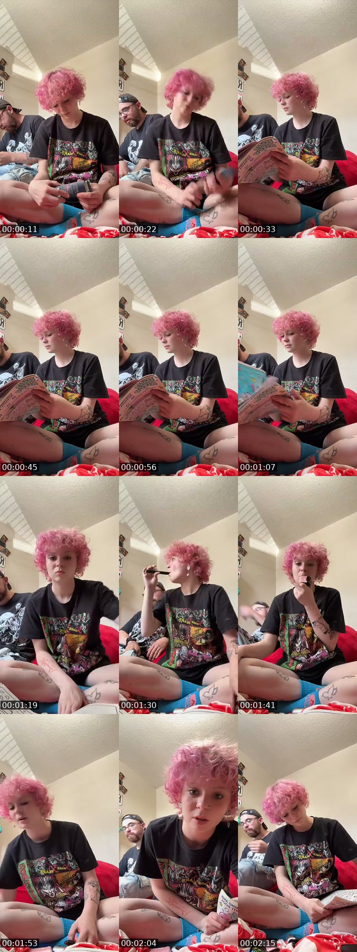 TikTok live: Chill with me while im off by @elizx155