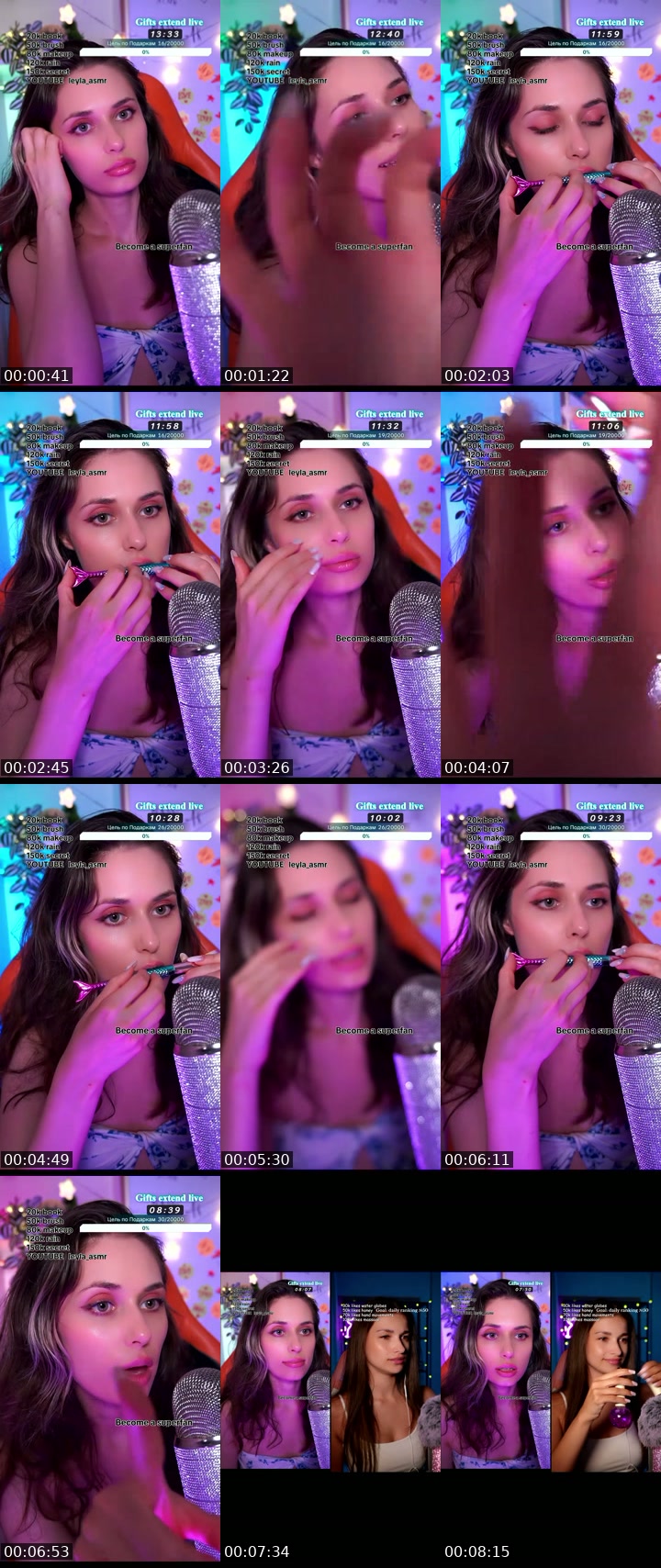 TikTok live: Breathe.listen.stay.ASMR 🤗 by @leyla_asmr5