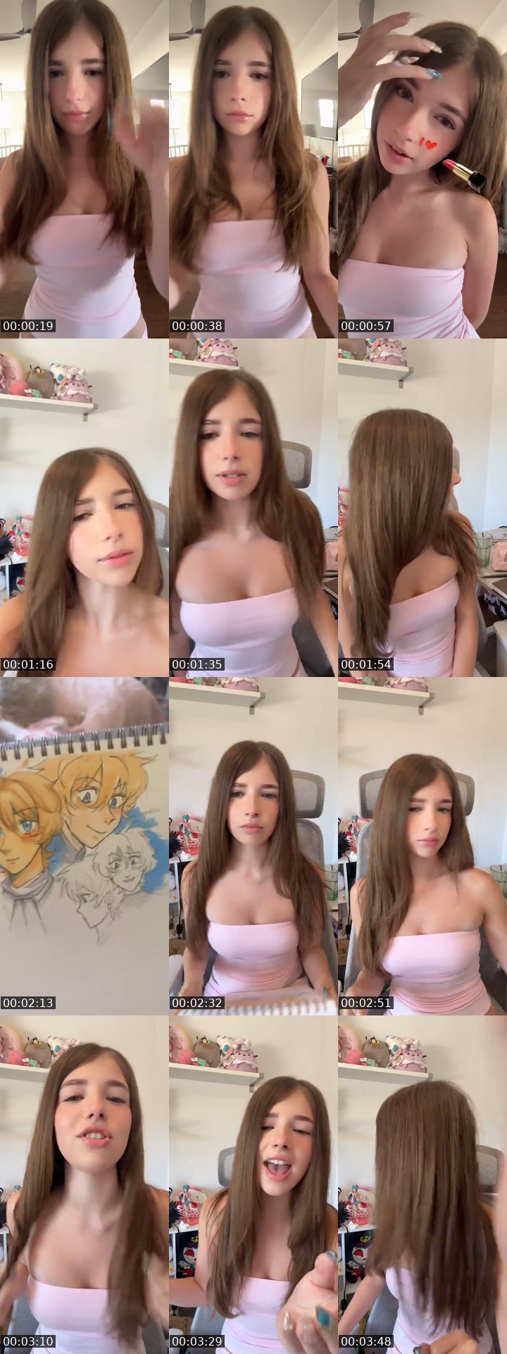 TikTok live: grwm by @vivylue