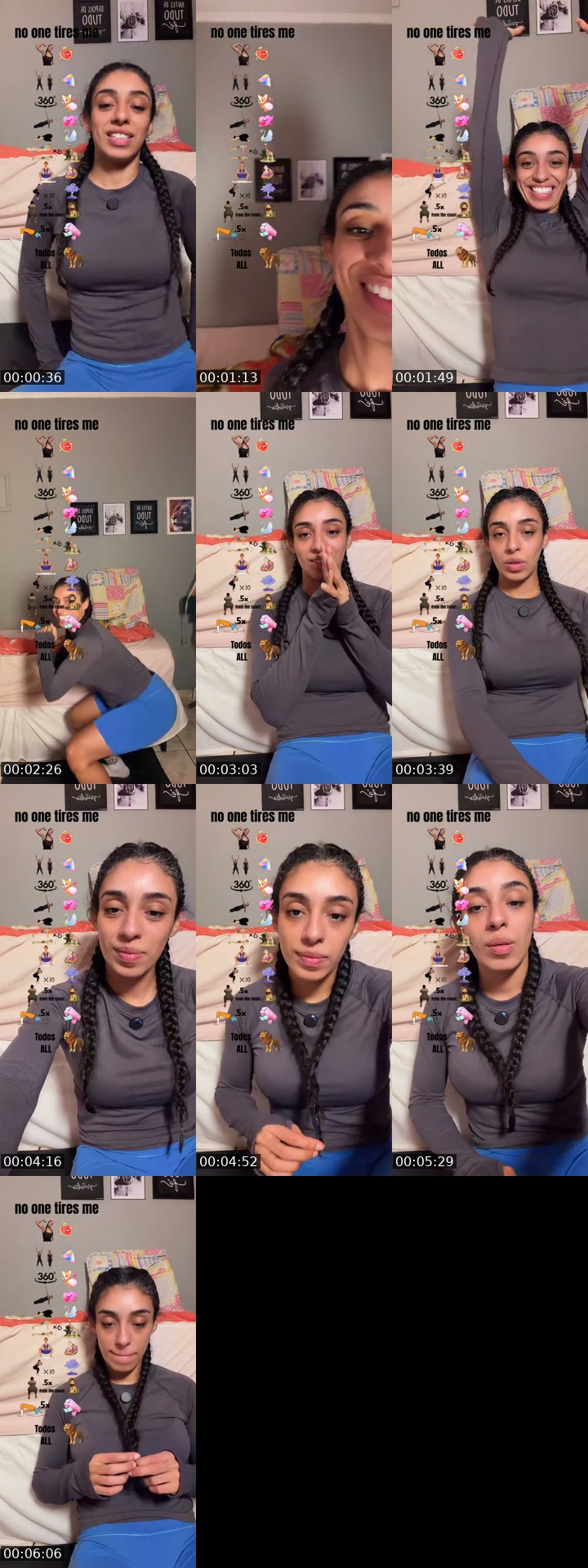 TikTok live: Live de atividade física 🏃🏽‍♀️ by @moana_santos00