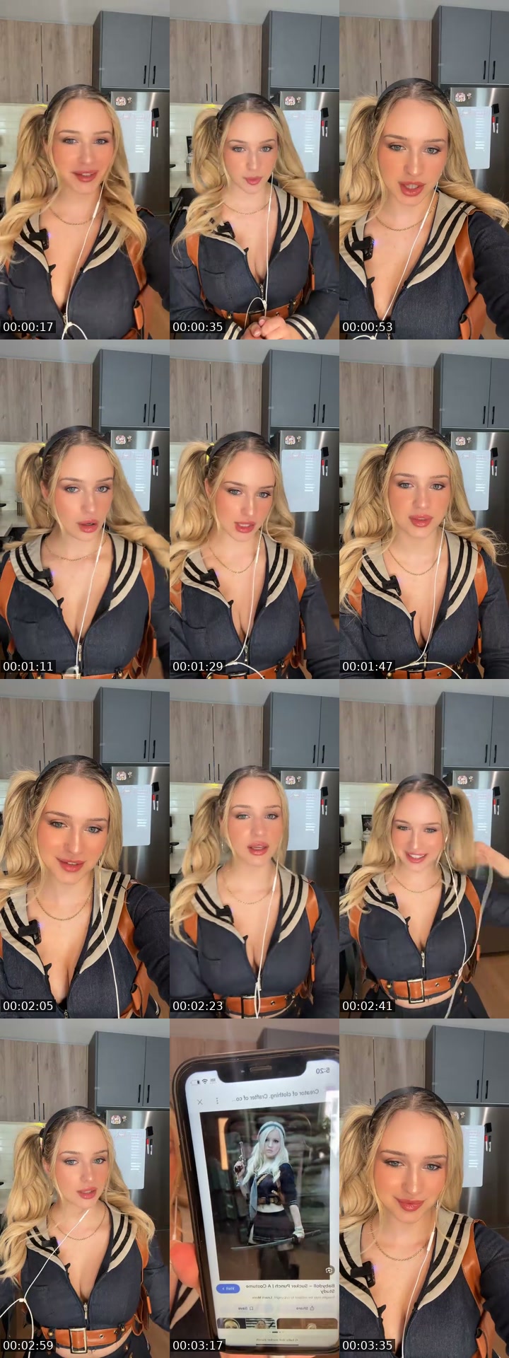 Canada TikTok live: Cosplay Friday 😜💕 by @cherryluna31