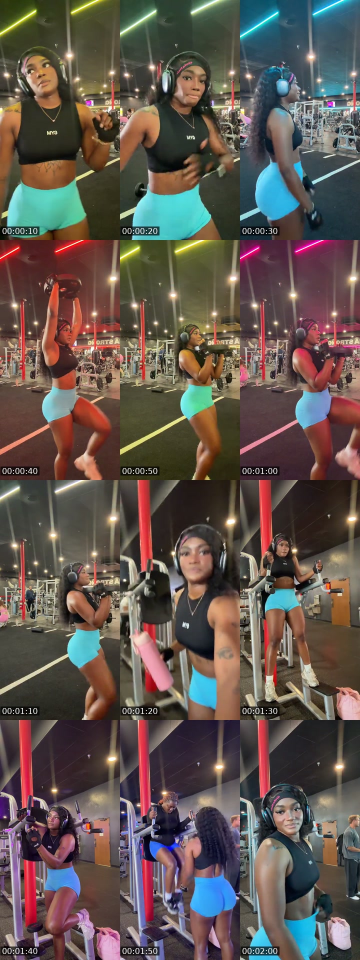 TikTok live: Gymmmmmm by @quineshaaaa