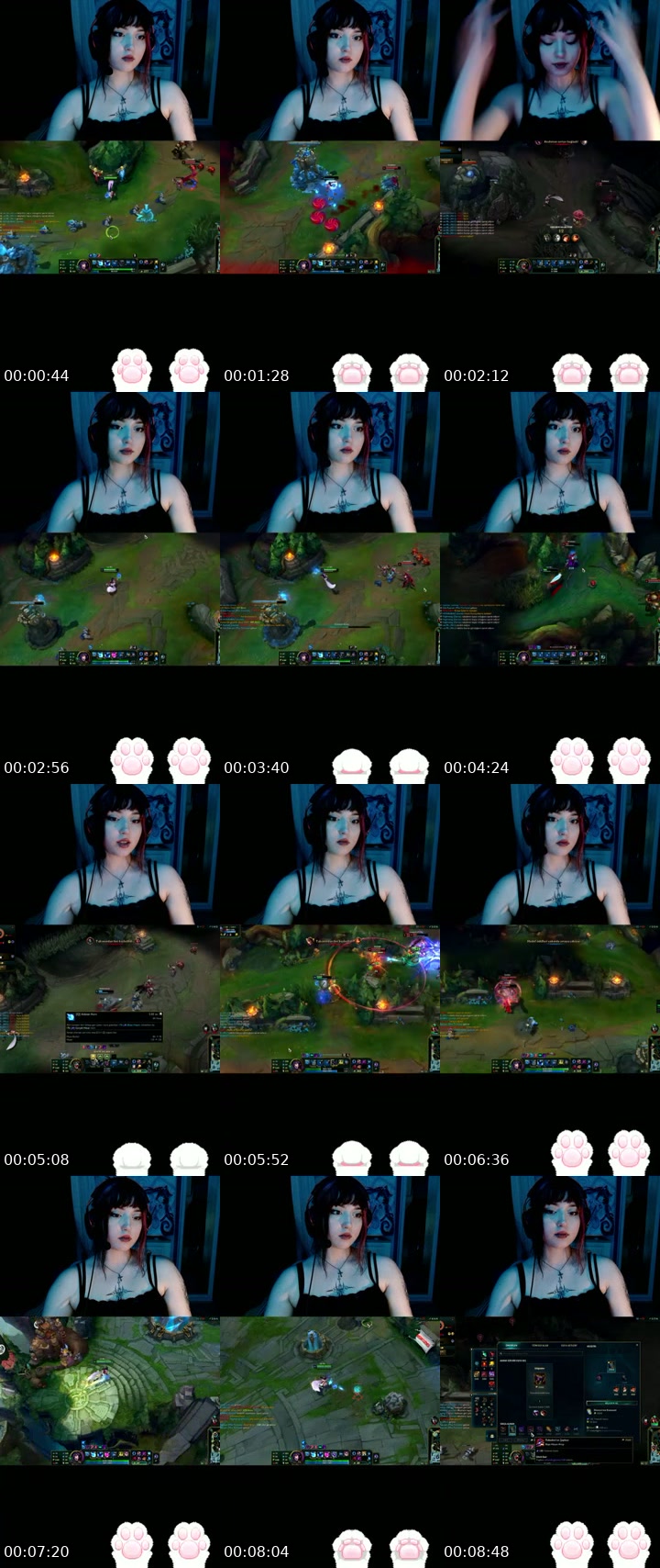 TikTok live: lol by @yumenesai