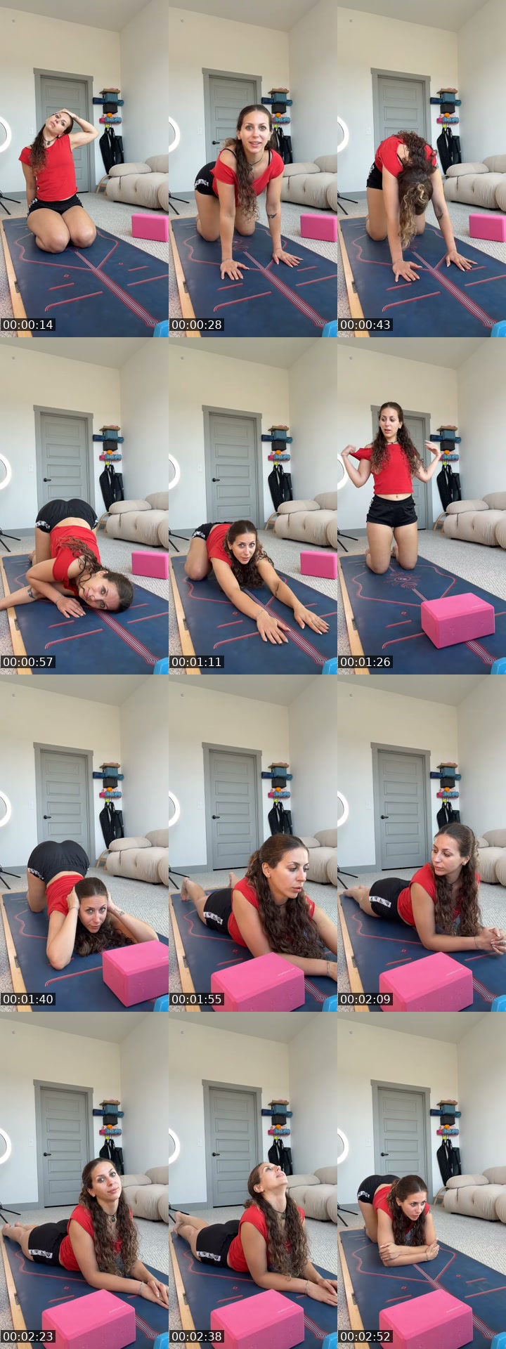 TikTok live: Yoga💕🧘‍♀️ by @maggieblayre