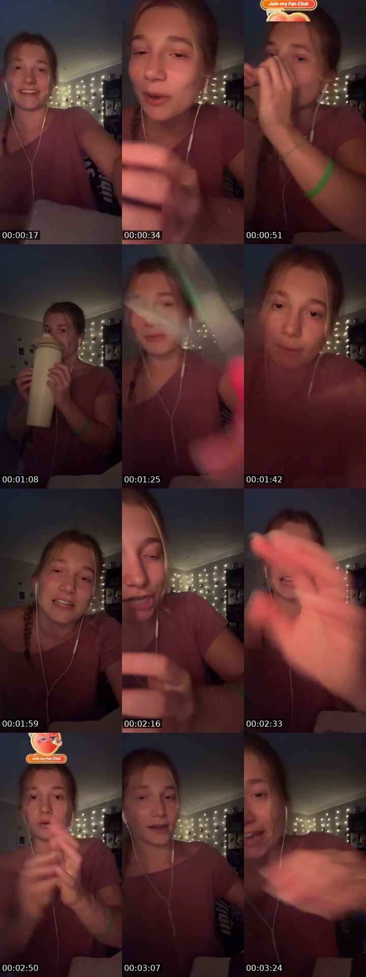 TikTok live: asmr and chat by @thebigcomfycouch