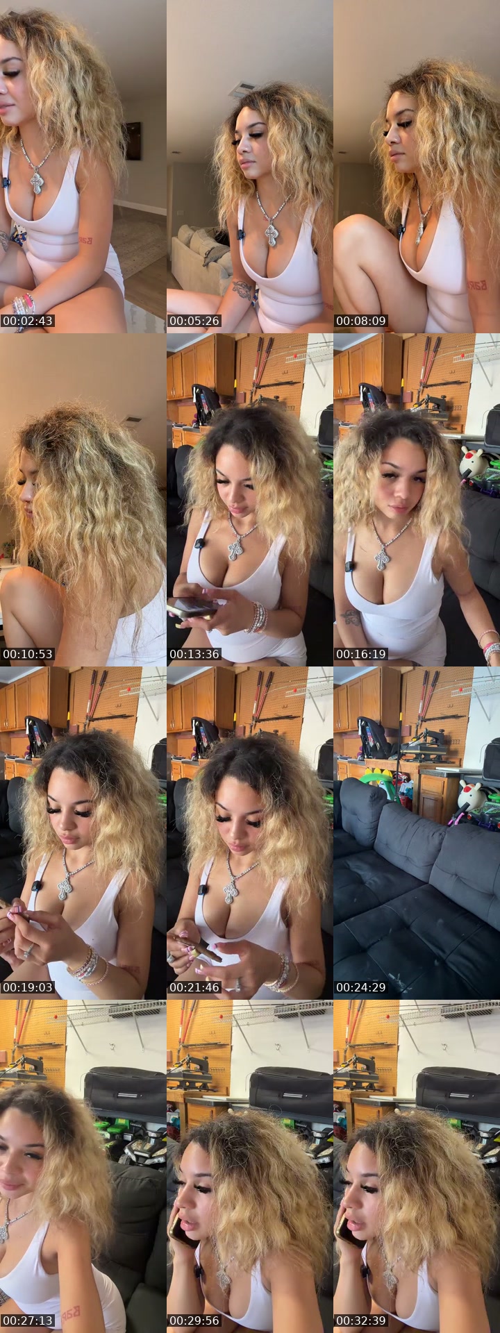 TikTok live: Grwm story time by @stiffbarbiee