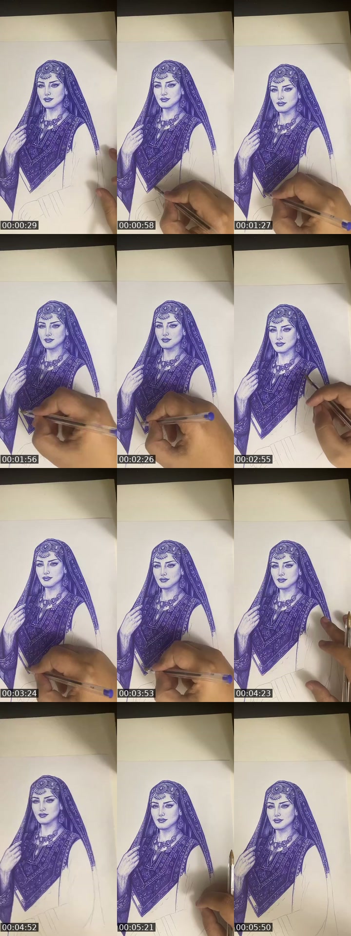 TikTok live: تعليم الرسم خطوة بخطوة by @artistrafeeqalsharef