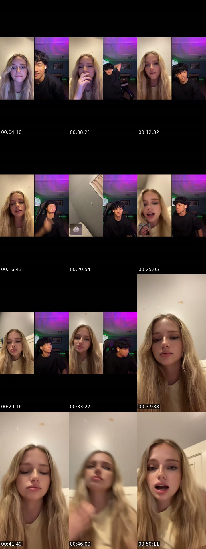 TikTok live: Hang with me!💖 by @sabrinagrace8