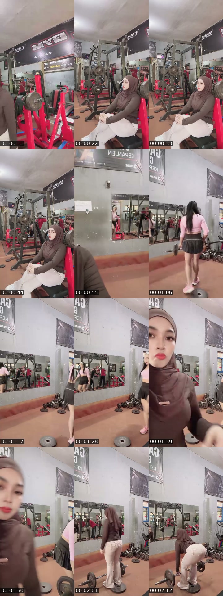 Monaco TikTok live: Leg day by @almahbubahhh