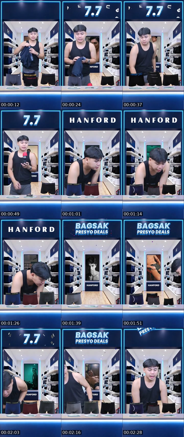 TikTok live: 7.7 BAGSAK PRESYO DEALS!!! by @hanfordph