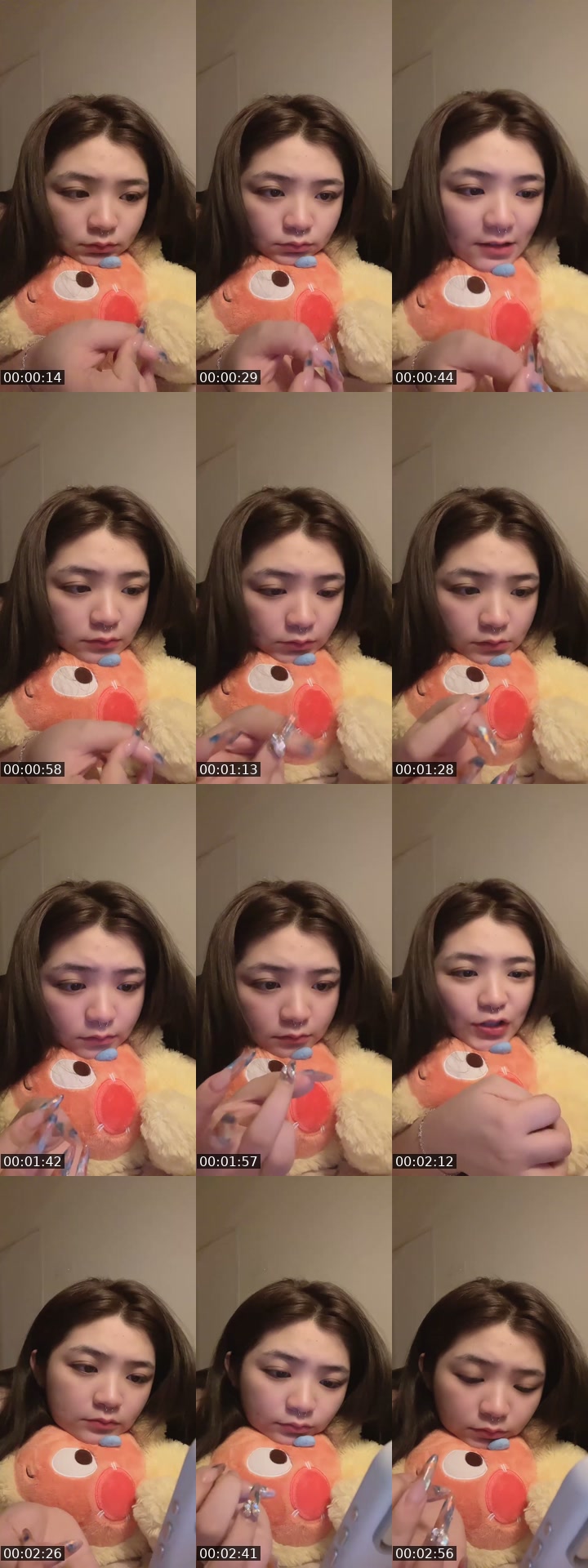 TikTok live: 挑战女团妆 by @erer22lapar