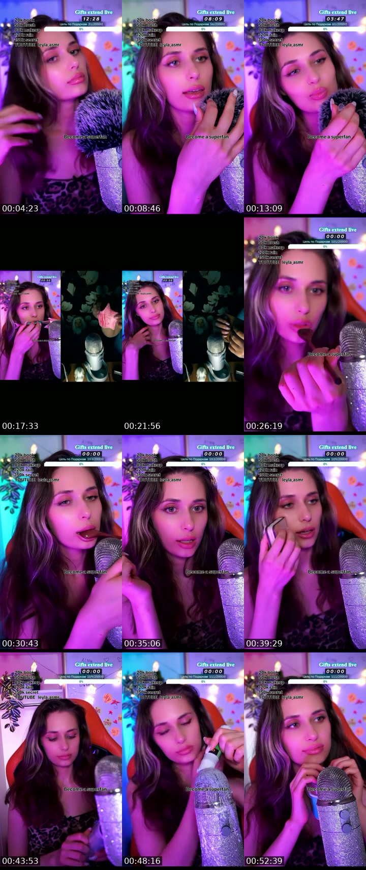 TikTok live: Breathe.listen.stay.ASMR 🤗 by @leyla_asmr5