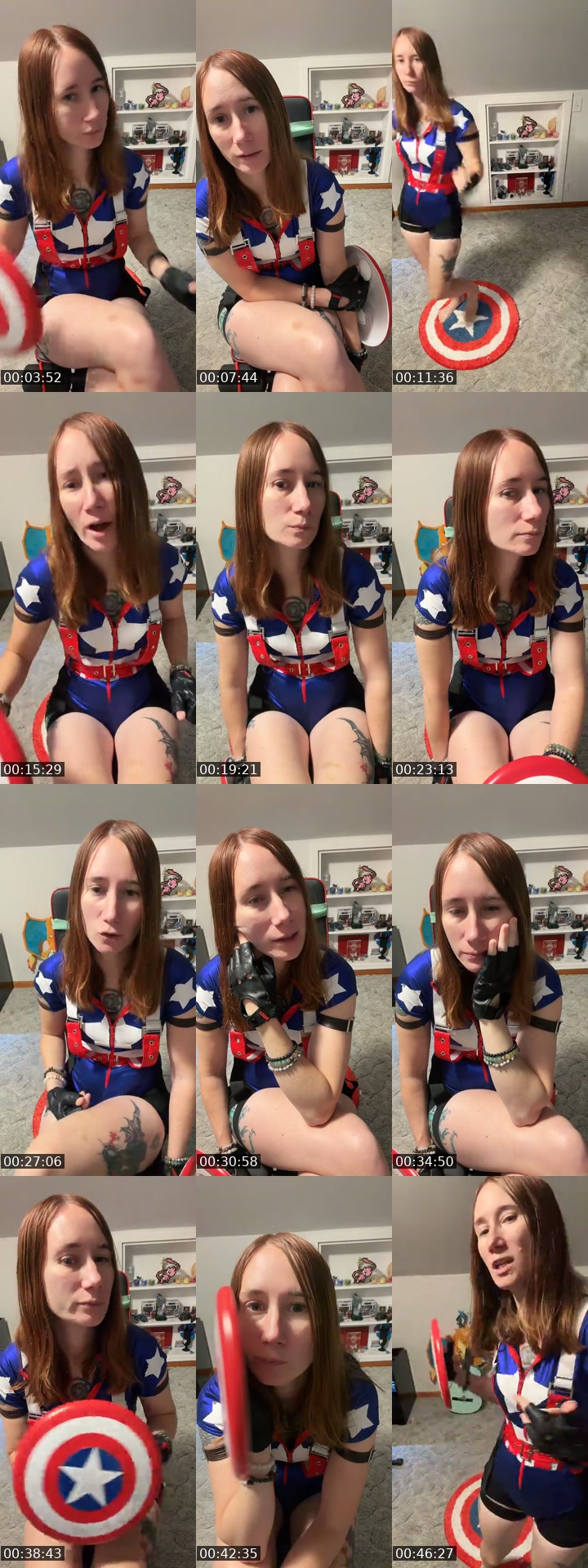 TikTok live: 🧿4th of July w Captain America 🧿 by @nizzapirate