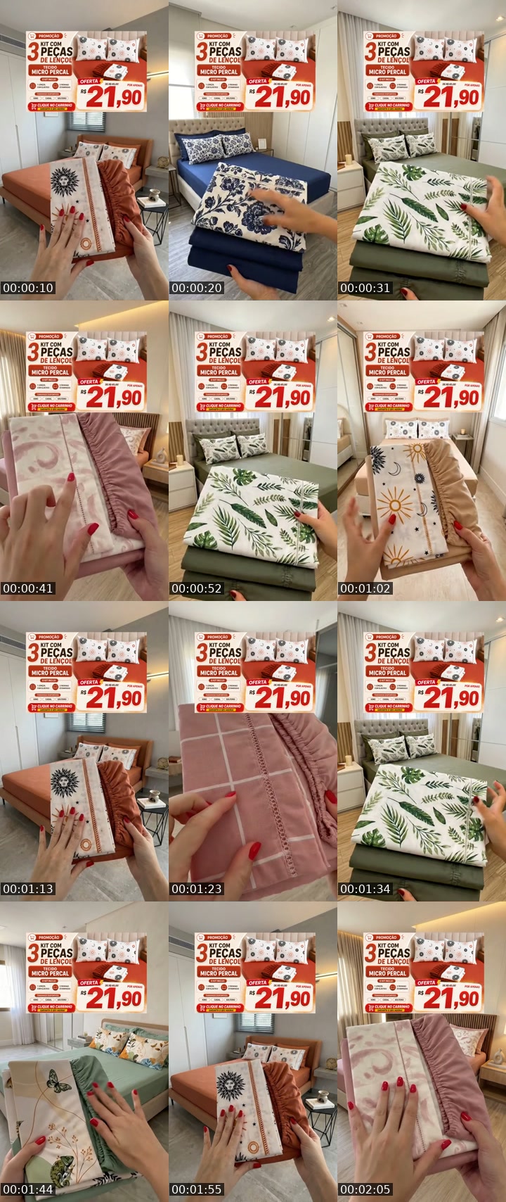TikTok live: LENÇOL 400 FIOS! by @carolinhaakemi